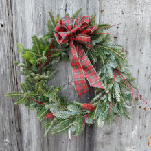 Load image into Gallery viewer, Natural Evergreen Wreath